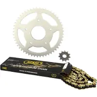 Afam Kit Chaîne Pour Moto Rieju 50 Rrx 11x52 Pas 420 Alésage 62mm 5t Neuf