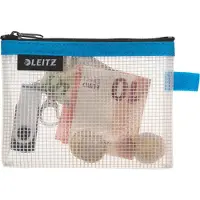 Leitz 4024-00-36 Pochette à fermeture éclair WOW Traveller, taille S, bleu