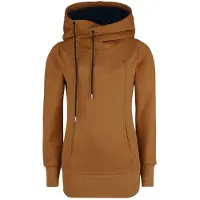 Forplay Sweat-shirt à capuche de - Adele - L - pour Femme - ocre - Taille L