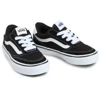 Vans Brooklyn Ls Suede/Canvas Black/White Taille UE 36,5