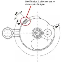 MALOSSI Haut Moteur Pour Scooter Piaggio 50 Vespa Pk Xl 31 7903 Ø47mm 74.6cc Neuf