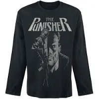 The Punisher T-shirt manches longues Marvel de - Punisher Rifle - M - XXL - pour Homme - noir - Taille XXL