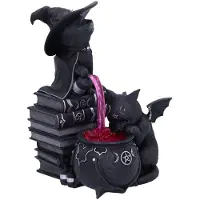 Nemesis Now Statuette Gothic de - Cult Cuties Curious Cauldron - pour Indifférent - noir - Taille Standard