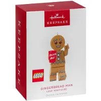 LEGO Décoration souvenir Bonhomme de pain d'épices