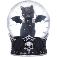 Nemesis Now Cult Cuties Figurine Malpuss Snow Globe 13 cm