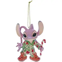 Lilo & Stitch Boules Disney de - Angel en Pyjama de Noël - Décoration de Noël - pour Indifférent - multicolore - Taille Standard