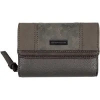 Tom Tailor Porte-monnaies 'Juna' gris foncé