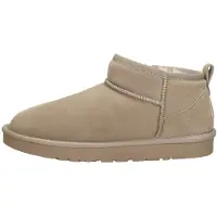 Sub55 Enkellaarsjes Plat Enkellaarsjes Plat - Beige - Maat 43