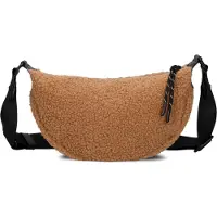 Zwei Sac à bandoulière 'Teddy' marron