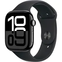 Apple Watch Series 10 46 mm Noir Bracelet Sport M/L