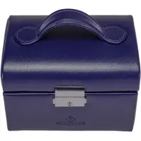Windrose Boîte à bijoux 'Merino' bleu roi