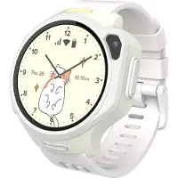 MyFirst Montre connectée pour enfants R2 Bluetooth Blanc avec bracelet Blanc + Carte eSim incluse