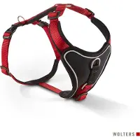 Wolters Professional Comfort Geschirr Gr.-1 27-32 cm x 1,5 cm rot/schwarz