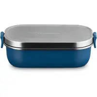 Le Creuset On The Go 41069226420001 boite à repas, Deep Teal, 0,9 l