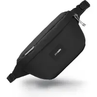 Pacsafe Sac bandouli re antivol Go Noir de jais