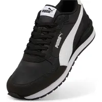 Puma Baskets basses 'ST Runner v4' noir / blanc