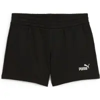 Puma Pantalon de sport 'ESS No. 1' noir / blanc
