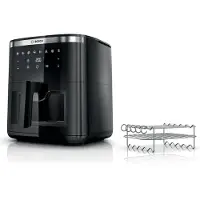 Bosch Airfryer Maf671b1 Noir - 72 L 1800 W Nombre De Paniers: 1