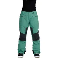 Volcom - Pantalon de snow imperméable et respirant en GORE-TEX ePE- Femme - V.Co At Stretch Gore-Tex Pant W Spruce Green pour Femme - Taille L - Vert