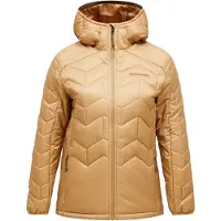 Peak Performance - Doudoune légère et polyvalente - W Elevate Liner Hood Sierra Sand pour Femme - Taille L - Jaune