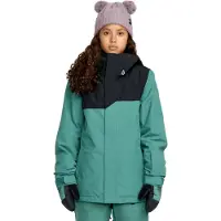 Volcom - Veste de snow - Stone.91 Insulated Jacket Spruce Green en Matières Recyclées - Taille Enfant M - Vert