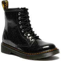 Dr. Martens Bottes - 1460 J - Nébuleuse Glitter - Black/Argent/N - - 35 - Bottes