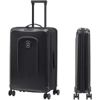 Senz Senx Foldable Check In Trolley, 60L, Pure Black, Valise, Noir