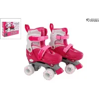 Street Rider Patins à roulettes réglables Rose 31-34