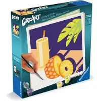 Ravensburger Puzzle Peinture au Numéro - CréArt - Drink Pineapple