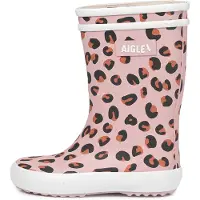 Aigle Bottes en Caoutchouc - Lolly Pop Play 3 - Leopard 2 - - 34 - Bottes en Caoutchouc