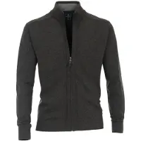 REDMOND Casual Regular Fit Cardigan gris, Unicolore