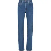 Levi's Jean '724 High Rise Straight Jeans' bleu denim