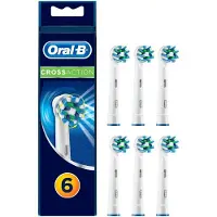Oral-B CROSS ACTION Brosses de rechange 6 PIÈCES, Brosses de rechange Têtes de brosse