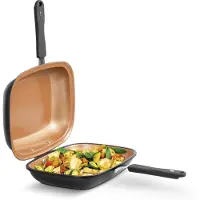 Sans marque Livington Black Doubletta Basic - Poêle pivotante