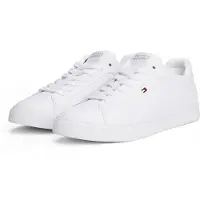 Tommy Hilfiger Baskets basses 'Icon Court' blanc