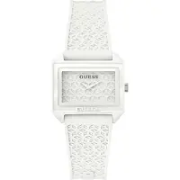 GUESS Montre à affichage analogique 'Mod Pop' blanc