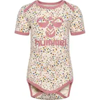 Hummel Barboteuse / body bleu / marron / jaune / rose pastel / coquille d'oeuf