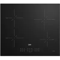 Beko Table de cuisson induction 59cm 4 feux 7200w noir - - HII64200SMT - b300