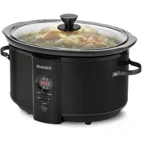 Brabantia BBEK1083MB, Noir, 6,5 l, Touches, Verre, 320 W