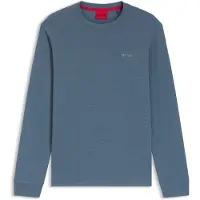 HUGO Austin Red Long Sleeve Pyjama T-shirt Bleu 2XL Homme