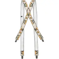 Protest Slug Suspenders Beige Homme