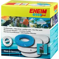 Eheim Kit comprenant 1 tapis de préfiltration et 4 filtres en non-tissé pour eccopro 130, 200 et 300