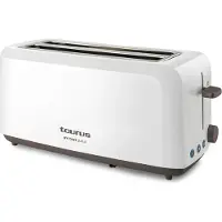 Taurus Grille-Pain Mytoast Duplo Deux Fentes Long Blanc