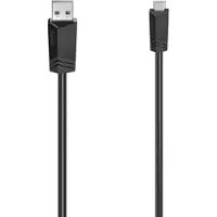 Hama 00200606 câble USB USB 2.0 1,5 m Mini-USB B USB A Noir
