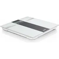 Laica PS5000 balance Pèse-personne électronique Carré Gris, Blanc
