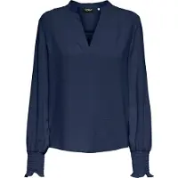 ONLY Chemisier 'ONLMette' bleu marine