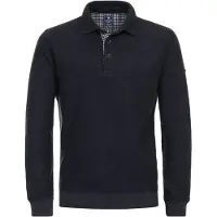 REDMOND Homme Redmond Comfort Fit Sweat-shirt bleu, Unicolore