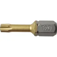 Stalco Bit Tipp 1/4 Torx T20 25 mm Titan nach WKR