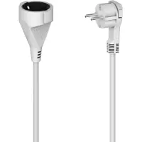 Hama 00223242 Rallonge électrique blanche 3 m (3 m, CEE 7/3)