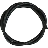 RSM Durite D'essence Noire Ø5x8mm X 1 Mètre Pour Mobylette Cyclo Moto Cyclomoteur